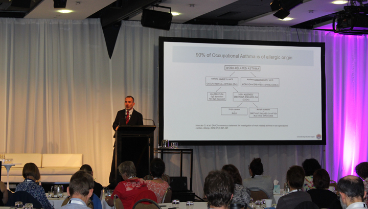 Stefano Del Giacco alla conferenza di Auckland 